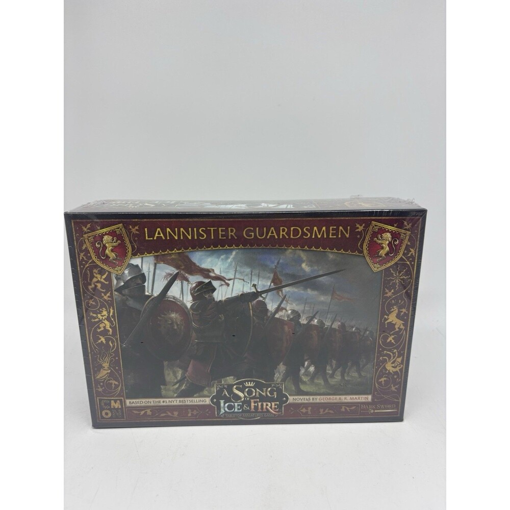 A Song of Ice & Fire Miniatures Game: Lannister - Lannister Guardsmen - New!